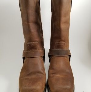 Frye LIL Harness leather boots youth/womens